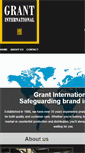 Mobile Screenshot of grantinternational.com